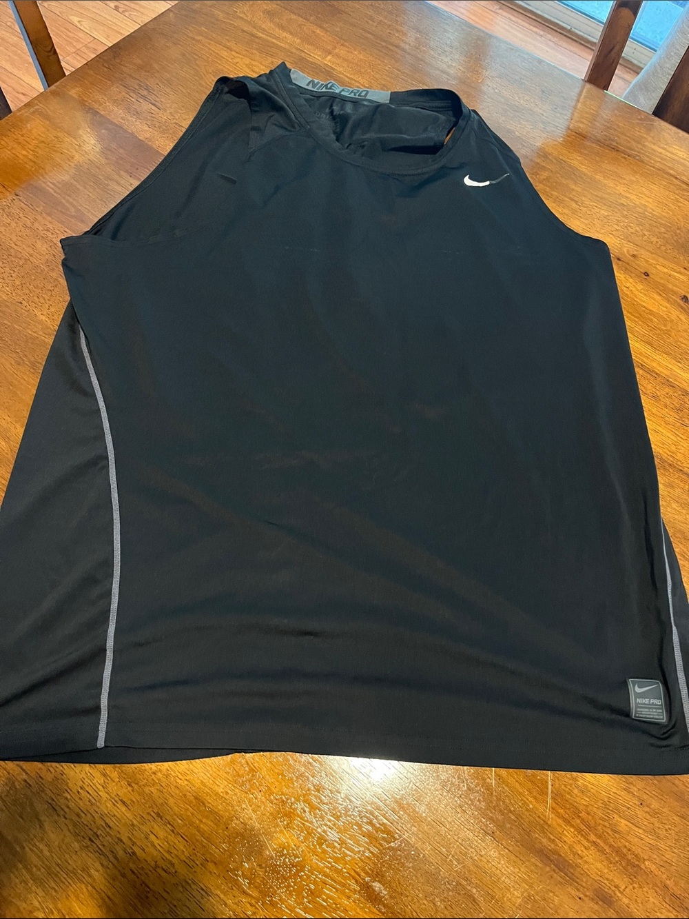 Nike Black Athletic Sleeveless Training Dri-fit tank top
